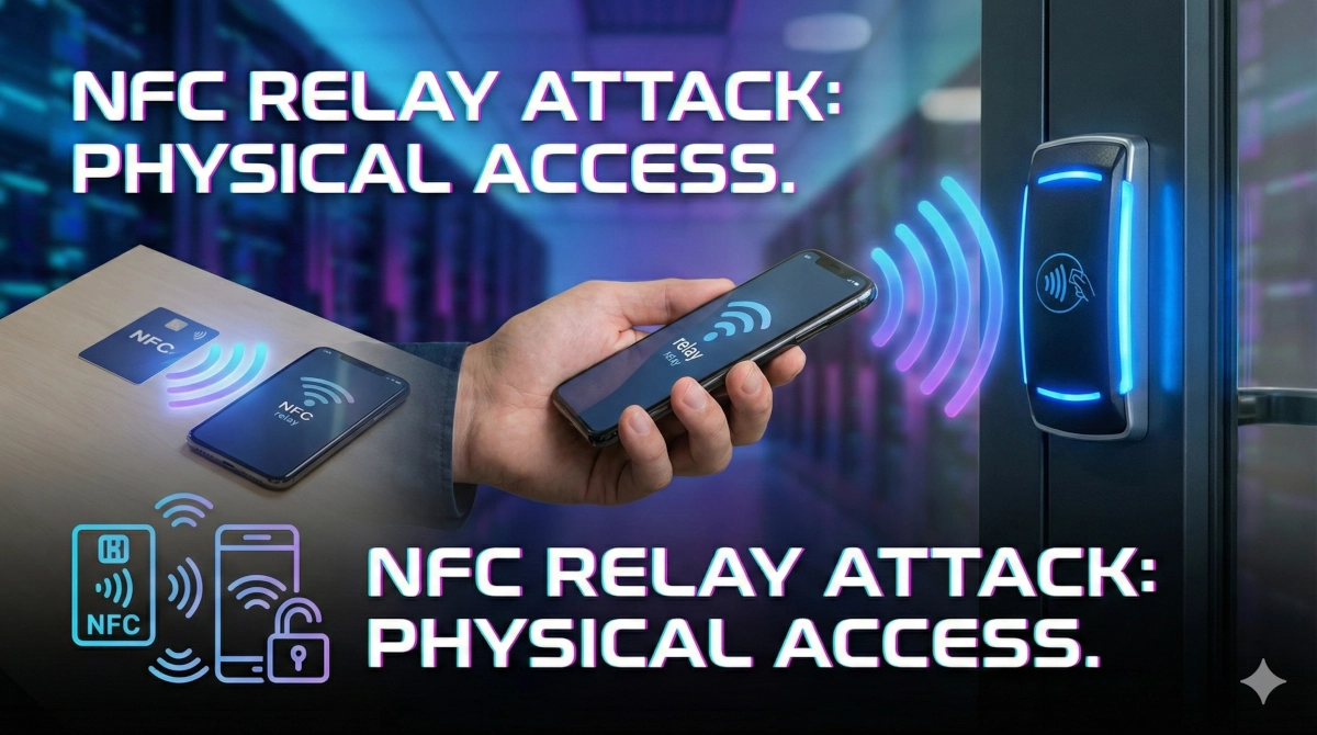 NFC Relay Attacks: Wireless Tap Physical Access Bypass